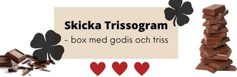 Skicka trisslott med posten (Trissogram) .